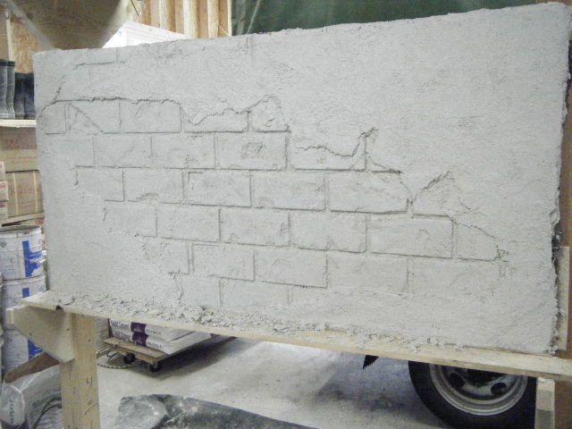 煉瓦に塗り壁4